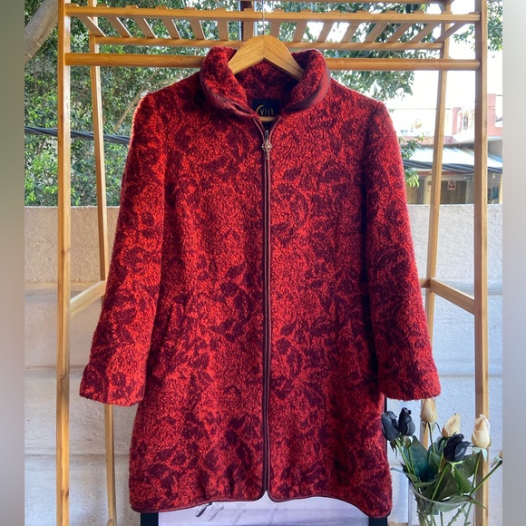 Warm Wool Coat. Size - M - Picture 4 of 12